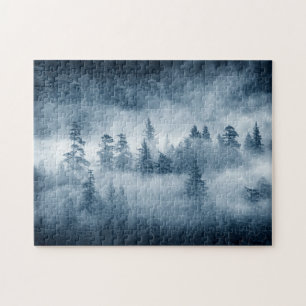 Rain Forest Clouds in the Pacific Northwest Jigsaw Puzzle
