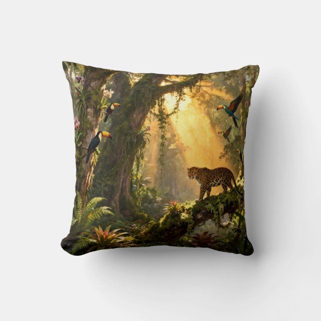 Rain Forest Cushion (Front)