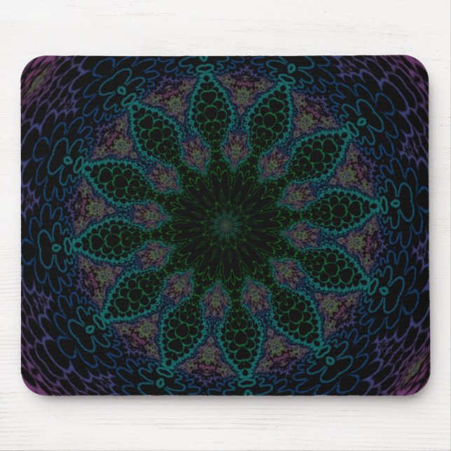 Rain Forest Flower - Number Two Mouse Pad (Front)