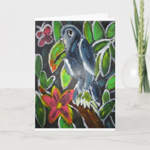 Rain Forest Toucan art Card