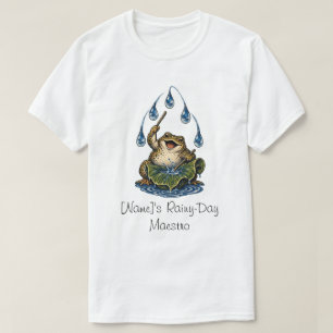 Rain Frog Conducting the Droplets T-Shirt