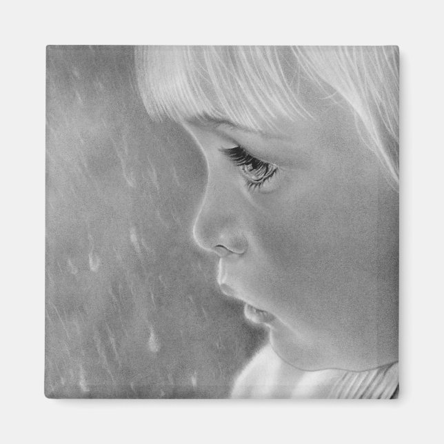 Rain go away Magnet (Front)
