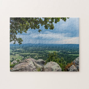 Rain Headed To Petit Jean Jigsaw Puzzle