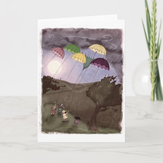Rain Kites Card (Front)