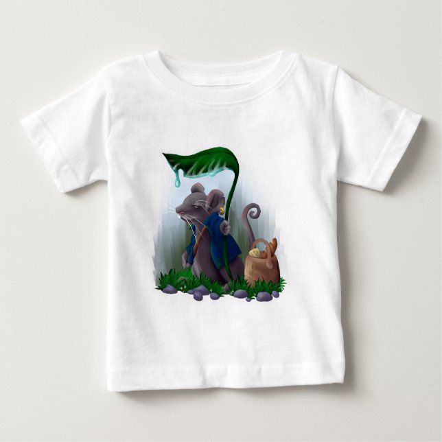 Rain Mouse |  Baby T-Shirt (Front)