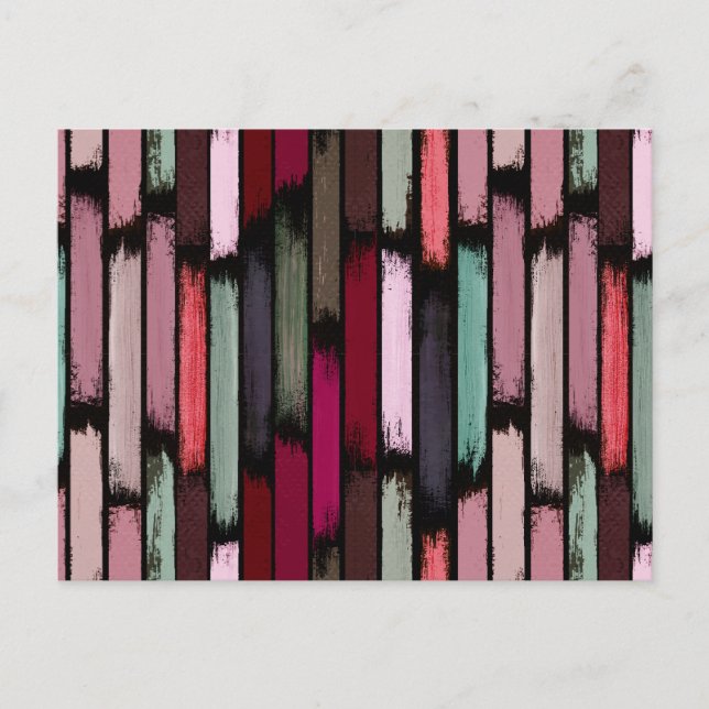 Rain of colours 3 holiday postcard (Front)