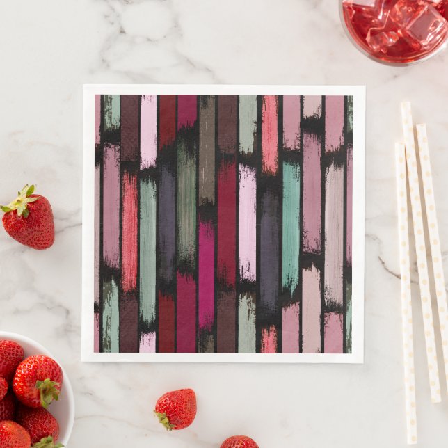 Rain of colours 3 napkin (Insitu)