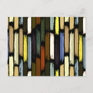 Rain of colours 4 holiday postcard