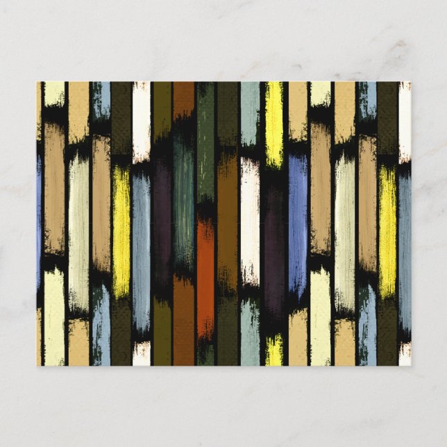 Rain of colours 4 holiday postcard (Front)