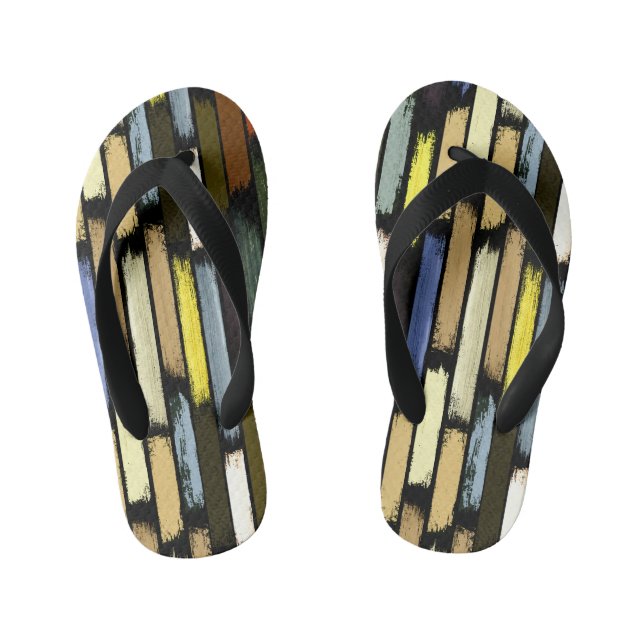 Rain of colours 4 kid's thongs (Footbed)