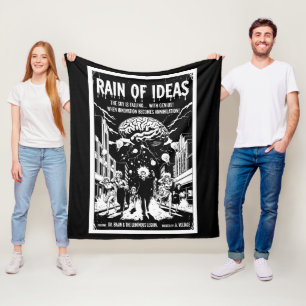 Rain of Ideas Fleece Blanket