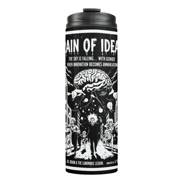Rain of Ideas Thermal Tumbler (Front)