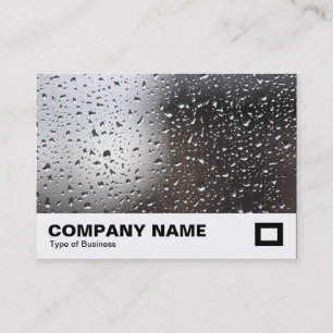 Rain on a Window Business Card