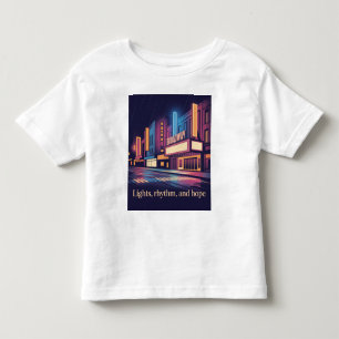 Rain on Broadway New York City Toddler T-Shirt