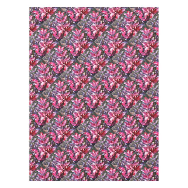 Rain on leaflets tablecloth (Front)