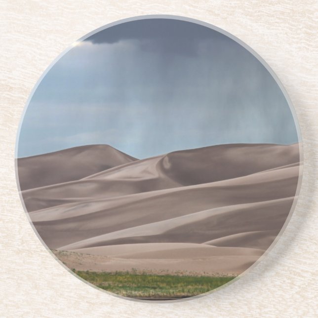 Rain on the Great Sand Dunes Coaster (Front)
