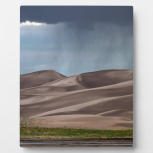 Rain on the Great Sand Dunes Plaque