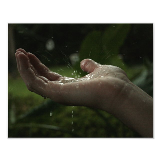 Rain Photo Print (Front)