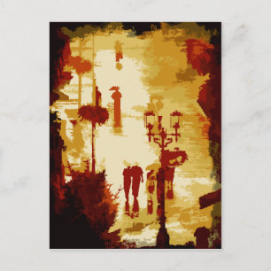 Rain Postcard