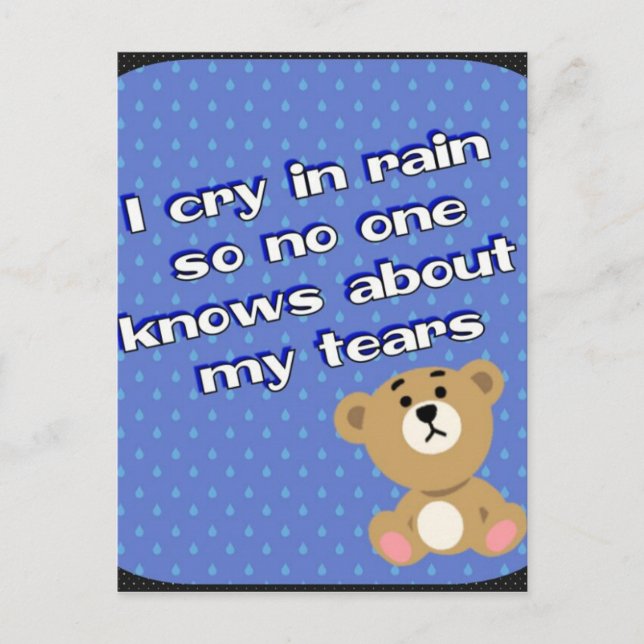 rain postcard (Front)