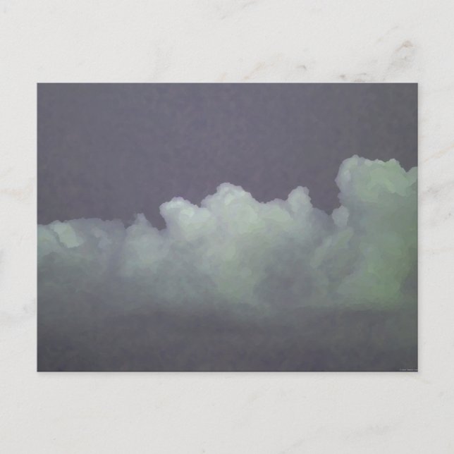 "Rain Puffs" - Postcard (Front)