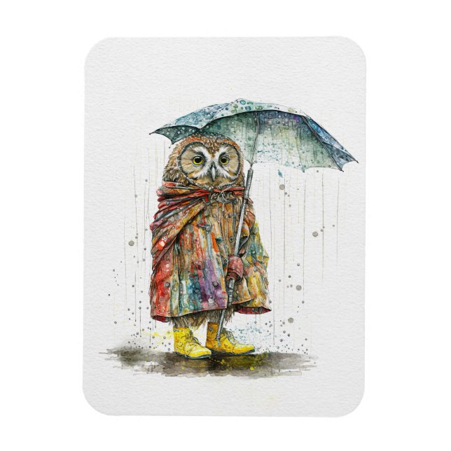 Rain Rain Go Away Magnet (Vertical)