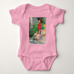 Rain, Rain, Go Away - Mother Goose Nursery Rhyme Baby Bodysuit