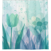 Rain Refreshed Daffodils Lavender Mint Seafoam