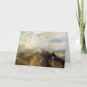 Rain Steam And Speed By JMW Turner Card