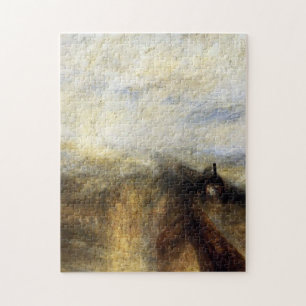 Rain Steam And Speed By JMW Turner Jigsaw Puzzle