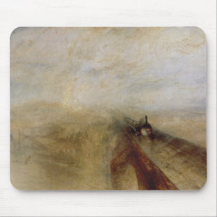Rain Steam and Speed Mouse Pad