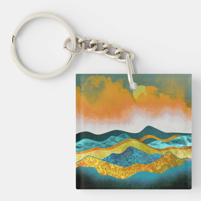 Rain Storm Key Ring (Front)