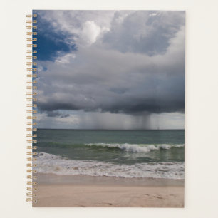 Rain Storm Over The Atlantic Ocean Planner