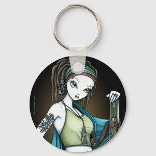 "Rain" Tribal Dreadlock Rain Maker Fae Keychain