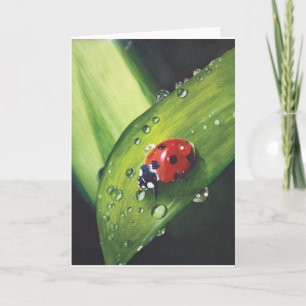 Rain Upon the Mown Grass Card