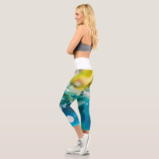 RAIN WATER High Waisted Capris