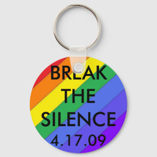 rainbow2, BREAKTHESILENCE, 4.17.09 Key Ring