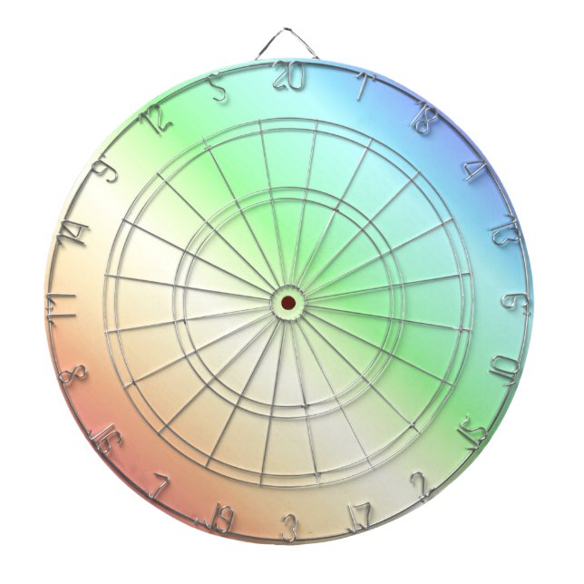 Rainbow 2 Pattern Dartboard (Front)