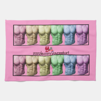 Rainbow Abs American MoJo Kitchen Towels
