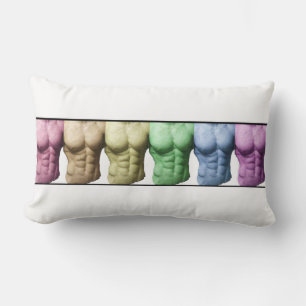 Rainbow Abs American MoJo Pillows