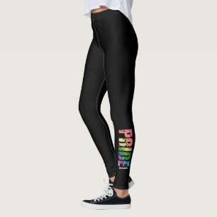 "Rainbow" Abstract Gay Pride Leggings