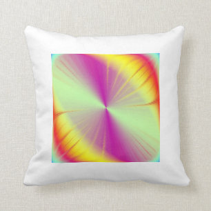 Rainbow Abstraction Cushion