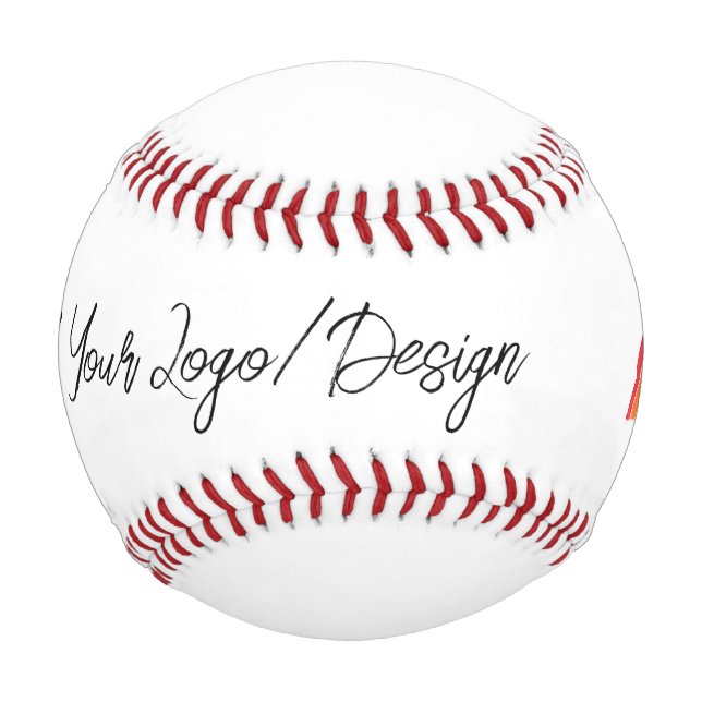 Rainbow - Add Your Own Logo/Design Baseball (Front)