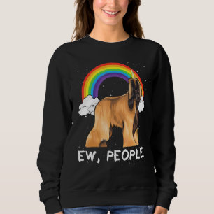 Rainbow Afghan Hound Ew People Unicorn Dog Sweatshirt