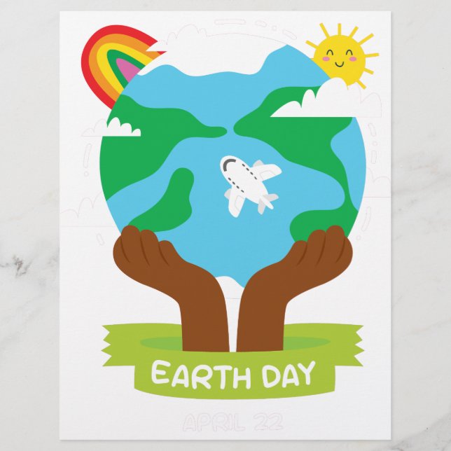 rainbow african Earth Day (Front)