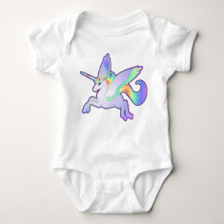 Rainbow Alicorn Baby Bodysuit