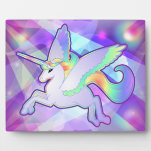 Rainbow Alicorn Plaque