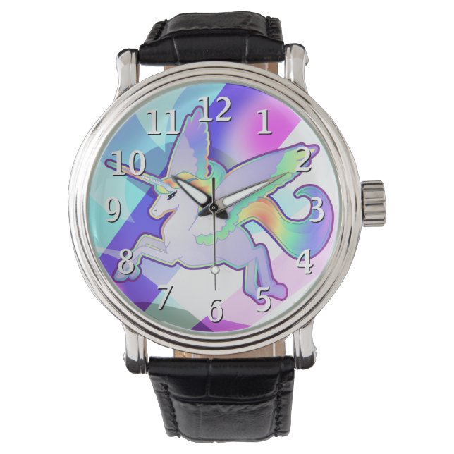 Rainbow Alicorn Watch (Front)