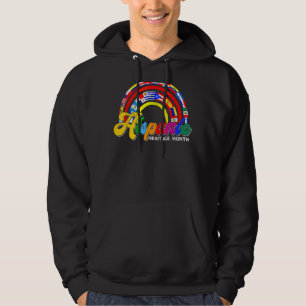 Rainbow All Countries Flags National Hispanic Heri Hoodie