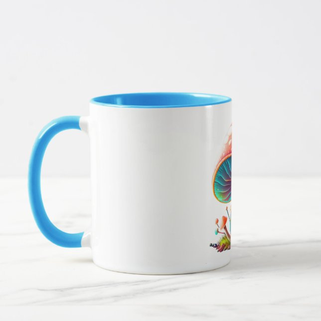 Rainbow Amanita Muscaria Combo Mug (Left)